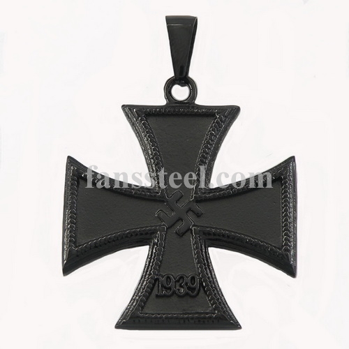 FSP16W77B German iron cross pendant - Click Image to Close